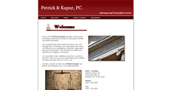 Desktop Screenshot of endicottlawyer.com