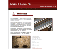 Tablet Screenshot of endicottlawyer.com